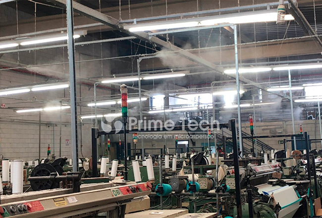 A importância dos sistemas de microaspersão Prime Tech na Indústria Têxtil
